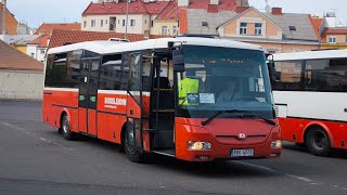 Jízda Faerským autobusem SOR CN 9,5 #HZ 476 na speciální jízdě | Akce Od Atlantiku k Vltavě