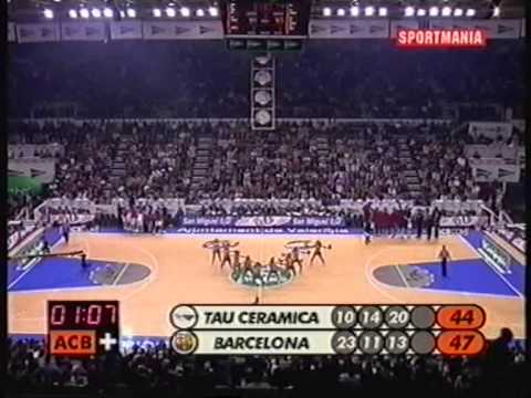 Final Copa del Rey de 2003. Tau Cerámica Baskonia-FC Barcelona