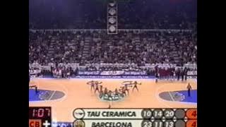 Final Copa del Rey de 2003. Tau Cerámica Baskonia-FC Barcelona