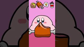 Kirby Emoticon MUKBANG  #animation #eatingshow #shots screenshot 4