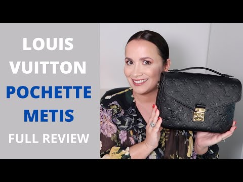 Louis Vuitton Monogram Empreinte Noir Pochette Metis Crossbody Bag –  Bagaholic