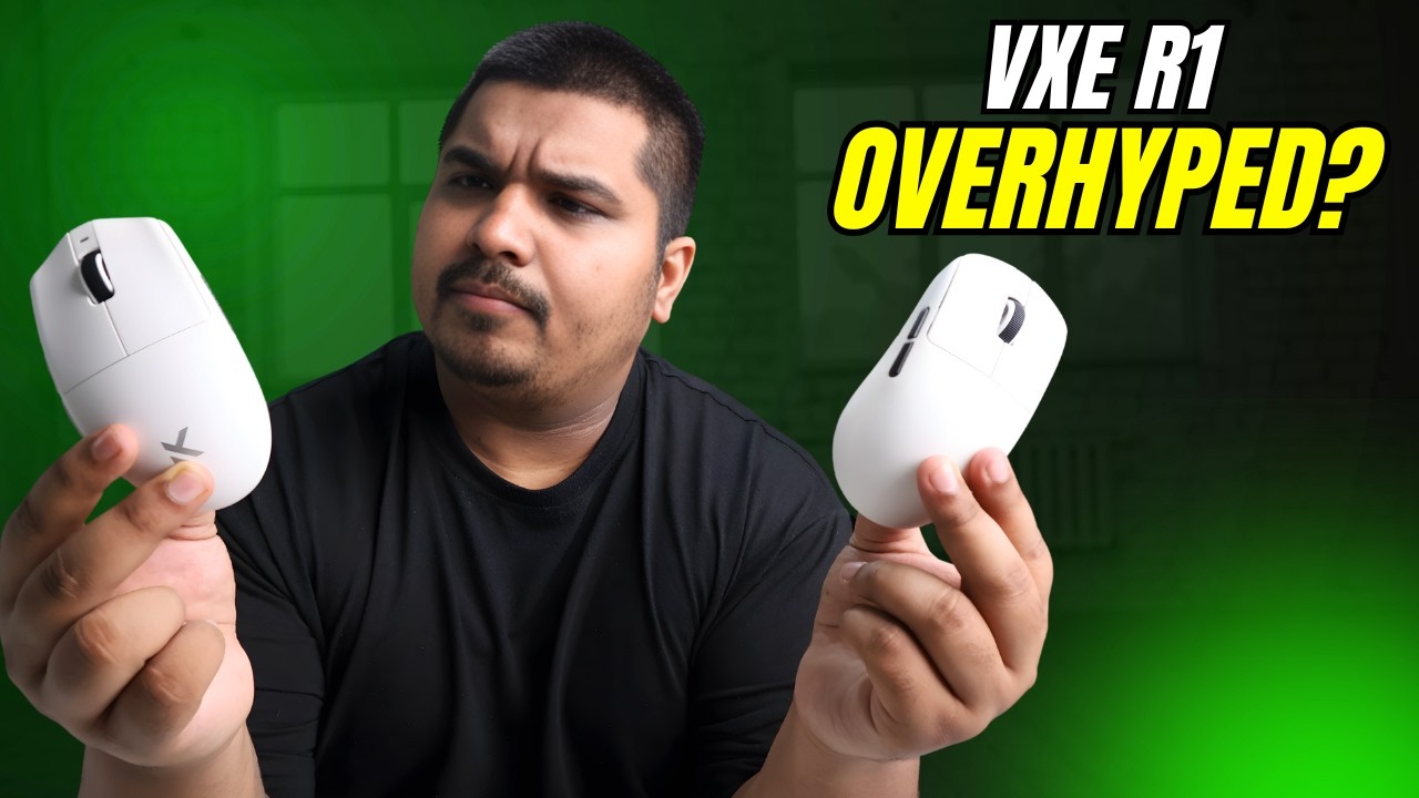 VXE R1 vs MCHOSE G3 V2 Pro 🔥 Which ₹3K Mouse Is Actually Better?