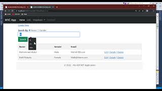  MVC Tutorials - 44 - Implement Search Functionality in  MVC.