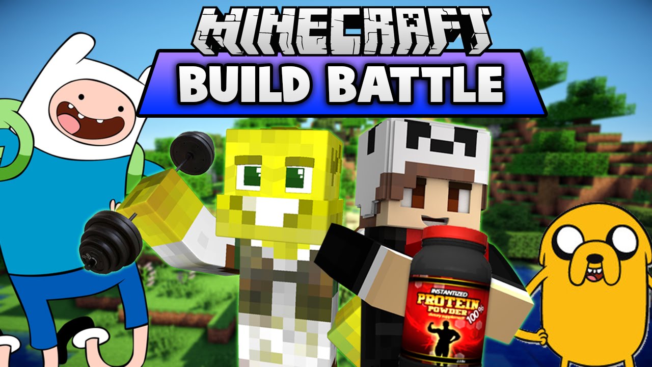 FLEXING FINN | Team Build Battle with Oli