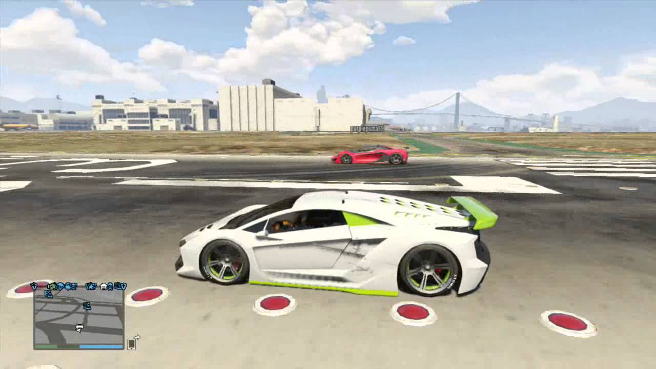 GTA 5 Drag Race Zentorno vs Turismo R YouTube