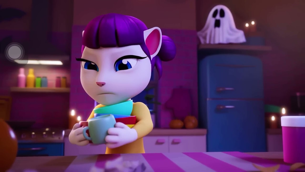 Ghost in the Apartment 👻 Talking Angela: in the City (Spooky Episode)