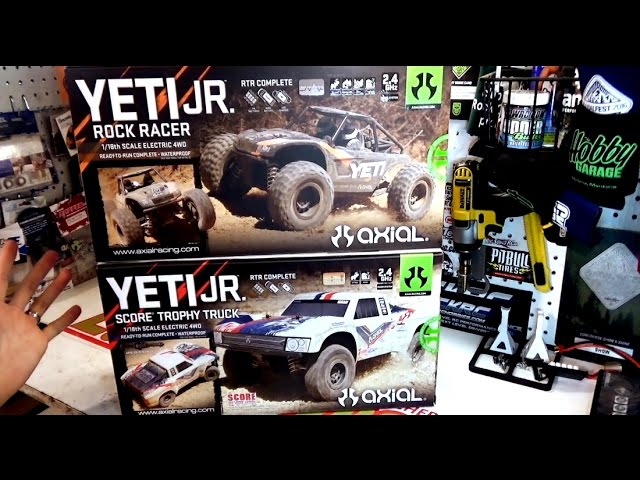 Upgrades and Hop-Ups for the Axial Yeti Jr. (Rock Racer, SCORE Trophy Truck  & CAN-AM Maverick) - Small-Scale RC