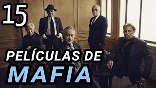 Top 10 Mejores Películas de MAFIA y GANGSTERS