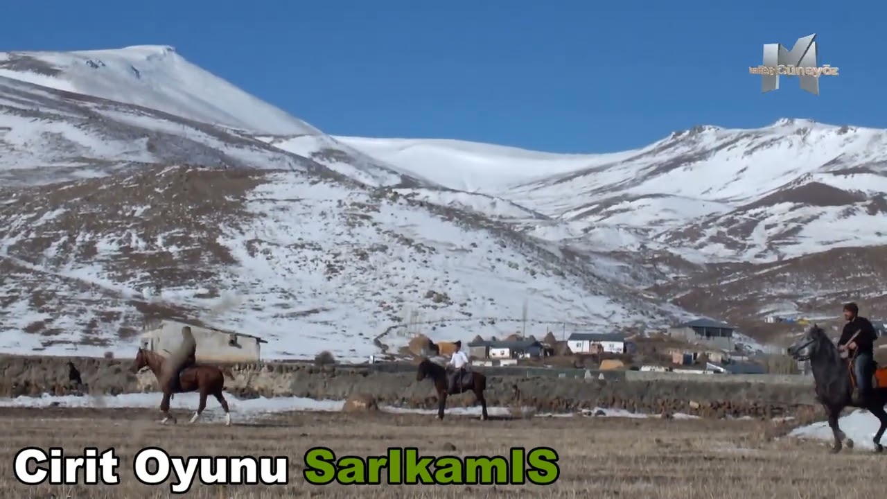 Sarıgün Köyü-Sarıkamış Cirit Oyunları