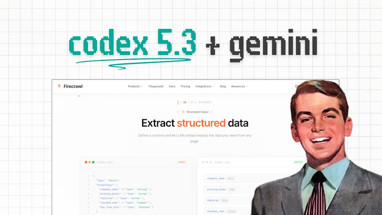 Vibe Coding BEAUTIFUL Landing Pages with Codex 5.3 (new model / opus 4.6 comparison)