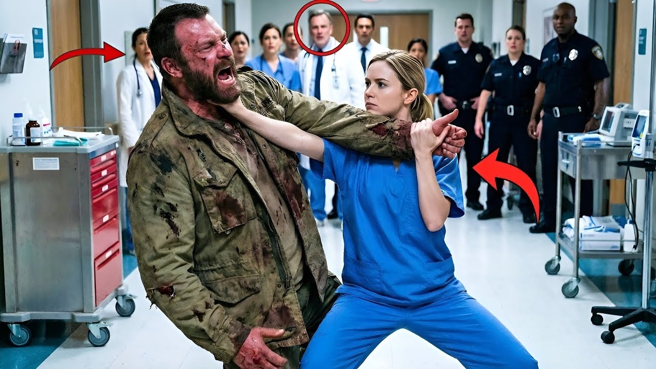 She Looked Like a Timid Nurse—Until the Giant Lost Control