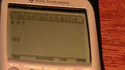 Triangle Validation (Exists) SAT Math Problem using SAT_OS for TI-89 and TI-89 Titanium