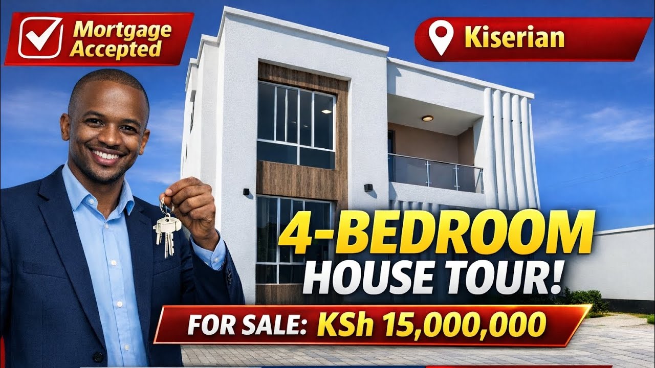 Прекрасные дома на продажу в Кении // Вы можете не поверить, что это Кисериан