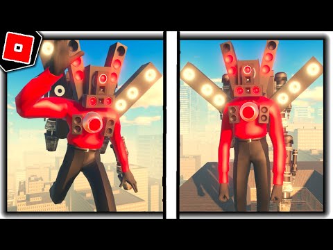 How to get UNLOCKED A TITAN BADGE + TITAN SPEAKERMAN MORPH in SKIBIVERSE - Roblox