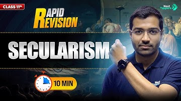 Secularism  | CBSE Class 11th Political Science | Full Chapter in 1️⃣3️⃣ Mins | Rapid Revision