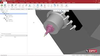 Using a Rego-Fix PowRgrip Tool Holder Assembly in ESPRIT