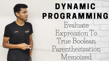 40 Evaluate Expression To True Boolean Parenthesization Memoized