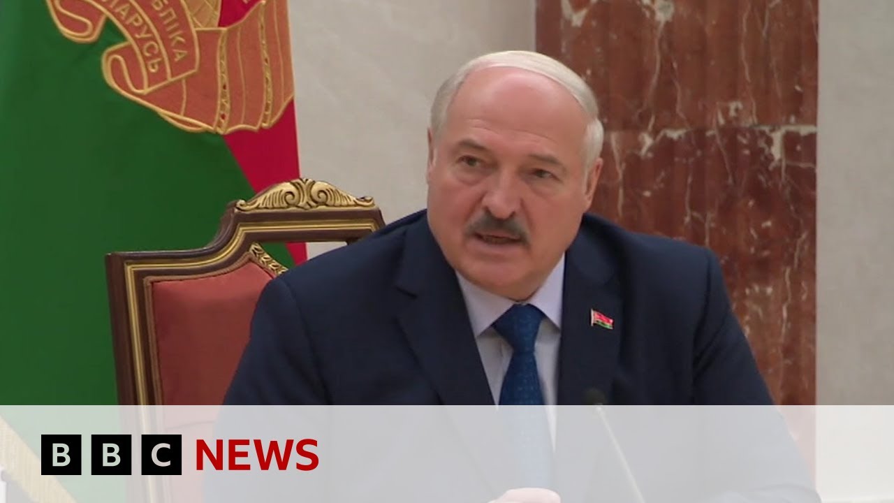 Belarus leader Alexander Lukashenko says head of Wagner mercenary group is in Russia – BBC News