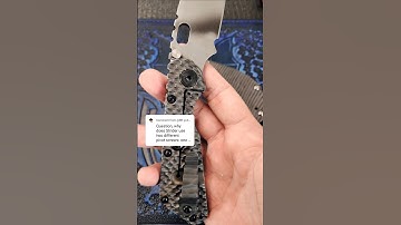 Why does Strider have two types of pivots? #striderknives #sng #krt #edgedmindset