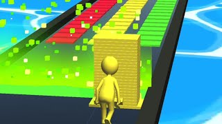 Stack Color 3D All Levels Gameplay Walkthrough iOS Android Gameplay screenshot 4