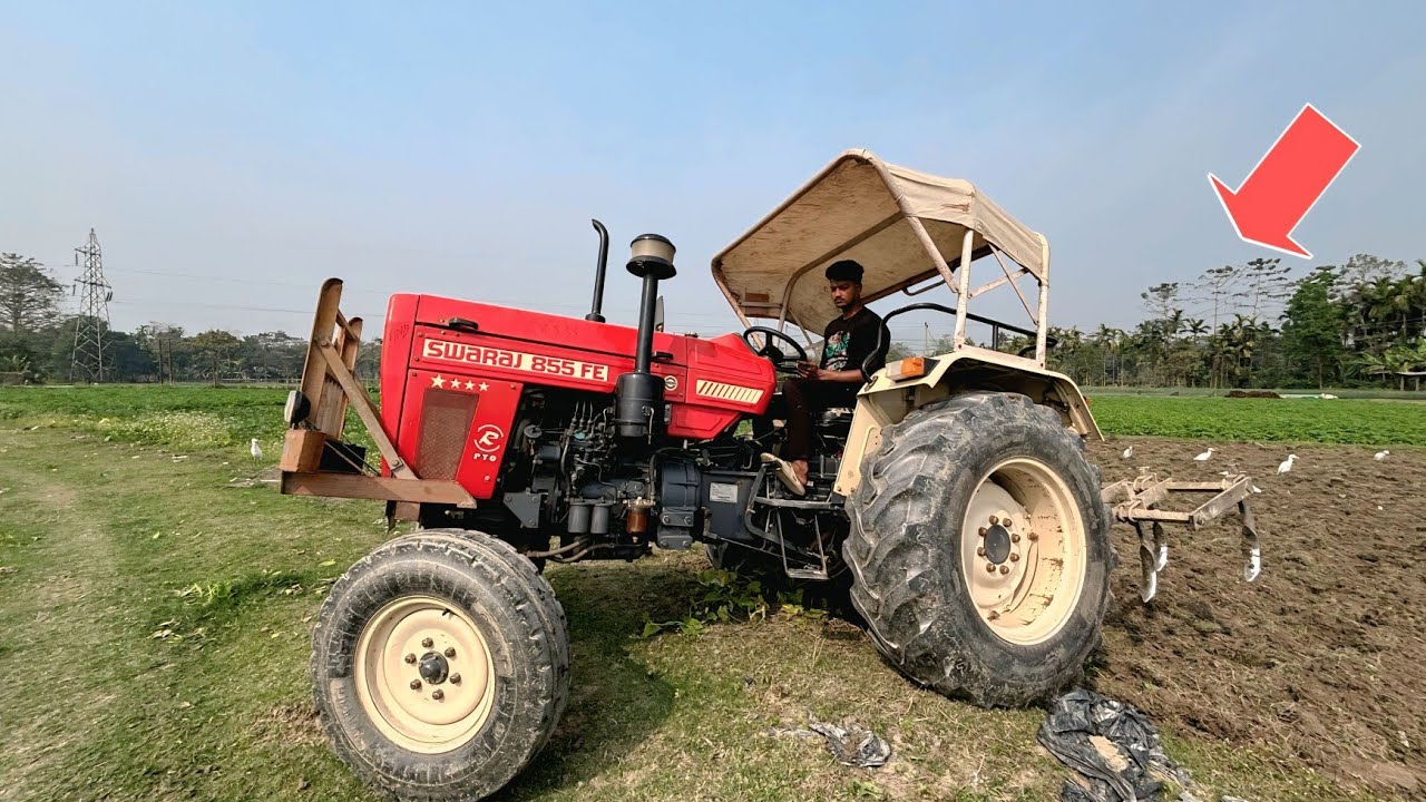 Swaraj 2wd Tractor Working In Kaltivator | Swaraj Tractor Video | Rafiktractorwala