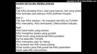 Kasih Setiamu Memulihkan2 tak Kau Pandang Hina  Julita Manik  Album Gift From God  Blessin