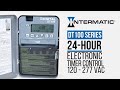 Up close with the dt100 series 24hour electronic timer from intermatic