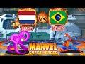 Marvel super heroes   zeerow nld vs bra kiko92 msh fightcade ft5 