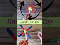 Hand fan with Ice-cream sticks | Easy Ice-cream stick toy #trending #craft #diy #handmadecreations