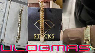 Vlogmas Day 5 | Hubby Reviews his Miami Cuban Link Bracelet @stackscustomjewelry