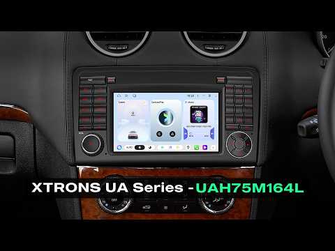 XTRONS UAH75M164L Review: 7" Android 15 Head Unit for Mercedes W164/X164 with DSP & 6GB+128GB