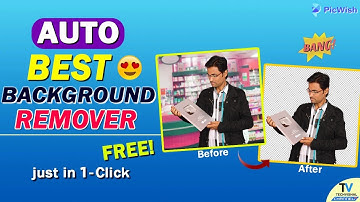 How to Remove Photo Background in 1-Click | Best Photo Background Remover App | Acethinker PicWish