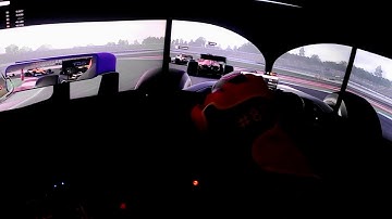 F1 2020 TRIPLE SCREEN POV   SPANISH GP 50% MY TEAM   4 OF 4