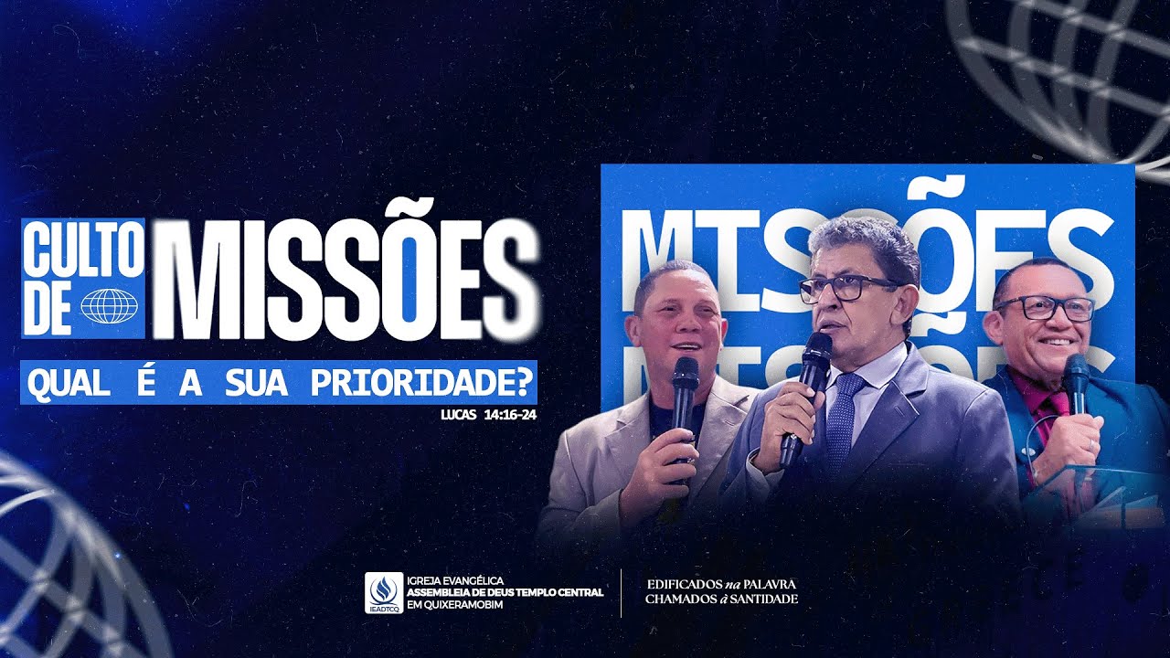 IEADTCQ - Culto de Missões - 18/01/2026