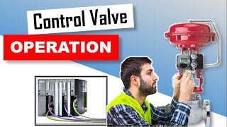 plc ||control valve operation || pneumatic valve || pneumatic system|| instrumentation