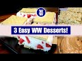 3 Quick and Easy WW Desserts (Weight Watchers) | Low Point Desserts