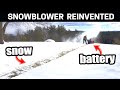 Is a BATTERY SNOWBLOWER Worth It? Toro 60V Two Stage TEST