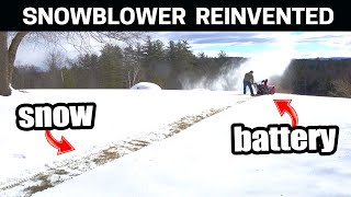 Is a BATTERY SNOWBLOWER Worth It? Toro 60V Two Stage TEST