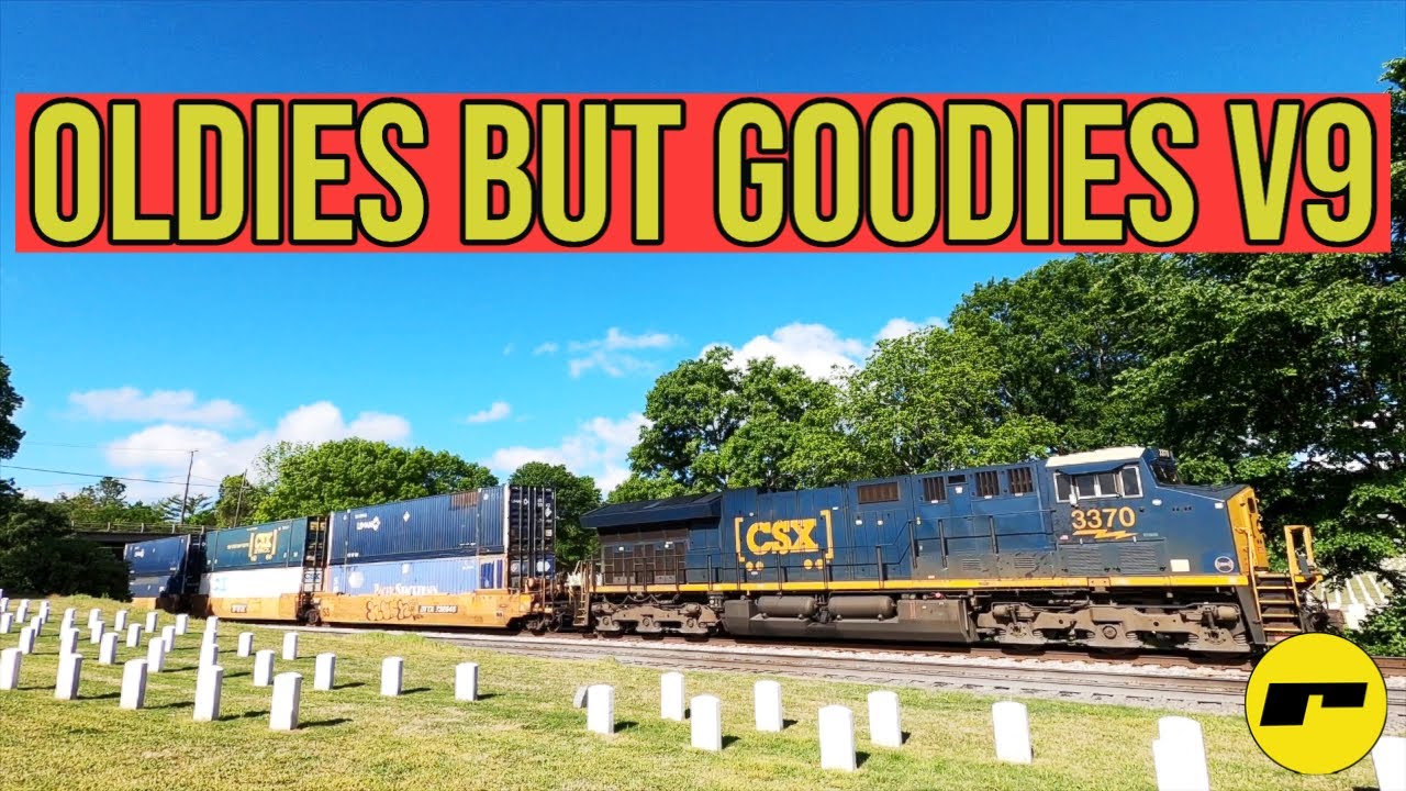 Three CSX Freight Trains From Spring 2022 Oldies But Goodies V9 YouTube
