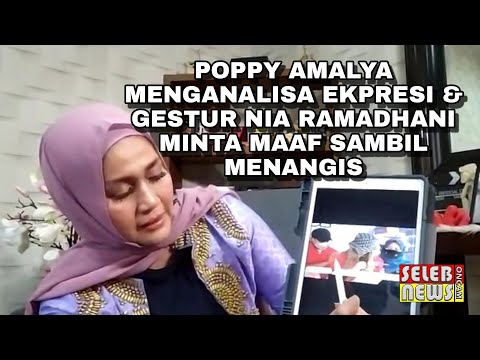 POPPY AMALYA MEMBACA GESTUR NIA RAMADHANI SAAT MUNCUL SAMPAIKAN