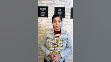 Mediator Pattern explained! 🎯