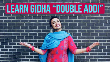 Learn Gidha steps || Single Addi & Double Addi || Punjabi Gidha Darra #wedding #boli
