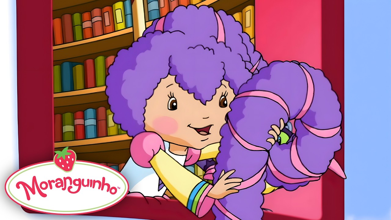 Moranguinho 🍓 a história de Rapunzel 🍓 Aventuras Em Tutti Frutti Desenhos Animado