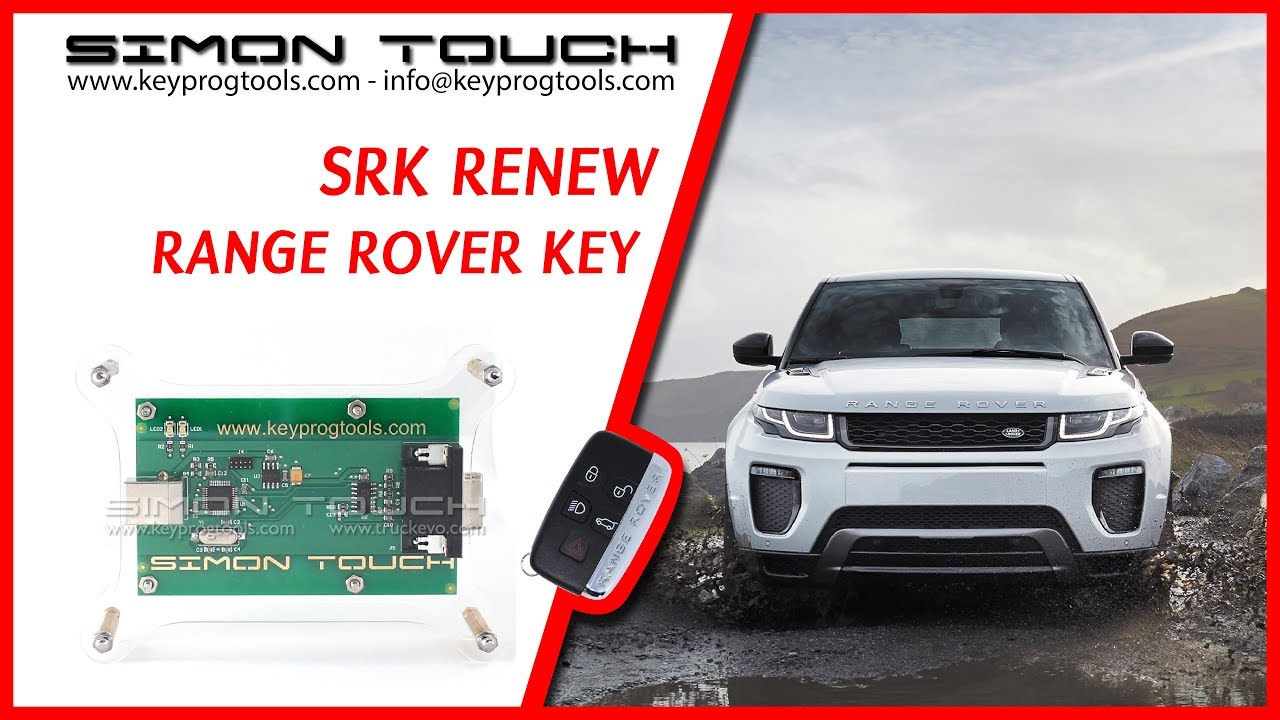 SRK Renew Range Rover Key YouTube