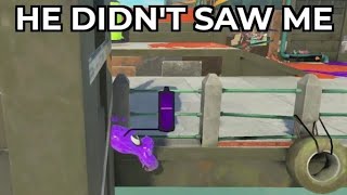 Becoming a Ninja while playing SPLATOON 3 HIDE N SEEK #splatoon3 #nintendo