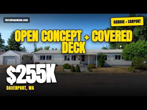 202 Marshall St, Davenport, WA home video tour