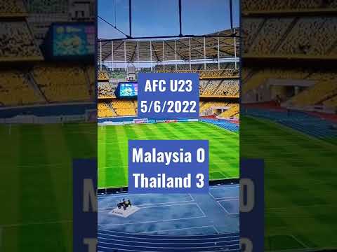 AFC U23 | Malaysia 0 - 3 Thailand