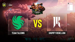 Dota2 - Team Falcons vs Shopify Rebellion - Game 1 - ESL One Birmingham 2024 - Group A
