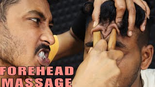 Forehead Massage & Tapping by Master Abhijit | Head Massage & Neck Cracking | Spine Cracking | ASMR