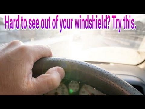 What's the best solution to getting the inside of my windshield crystal  clear? : r/Detailing